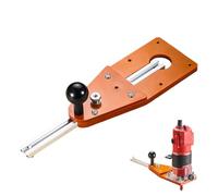 Cutting Guide for Circles with Router - Ergonomic Tool with Spherical Handle for Silhouettes | Router Guides and Silhouettes, for Carpenters for Indoor and Outdoor Work in the Home Laboratory