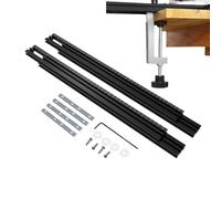 Cutting Guide Rail System - Woodworking Router Auxiliary Track Tool, Straight Edge Backrest Support Rail | High Accuracy Cutting Alignment Guide | Aluminum Alloy Durable Design | Home Workshop Constr