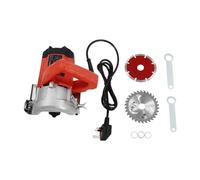 Cutting Machine,1580w Wood Stone Cutter Saw Tile Cutter Portable Craft Cutting Tabletop Cutting Depth 34mm with 2 Blades, Disc Cutter Concrete Suitable for Tiles and Wood