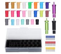 Cutting Machine Accessory Blade Holder and Pen Adapter Kit, Replacement Parts Set with 30 Blades and 23 Adapters for Maker 3, Explore 3, Air 2, Air, One