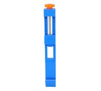 Cutting Machine Base Guide Rail Clamp, Adjustable 145mm to 208mm, ABS Construction - Secure Locking, Bidirectional Latch, Compatible with Dustless and Marble Cutting Machines