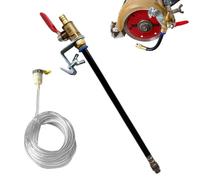 Cutting Machine Water Spray with Hose Adjustable Brass Spray Nozzle | Water spray attachment for tile cutting machines for tiles, concrete, stone, wood, granite, brick, and outdoor workshop