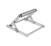 Cutting Machine Work Support Stand, Height Adjustable Stainless Steel Saw Table, Rustproof Foldable Attachment, Ideal for Workshop, Jobsite, Garage, Woodworking Tasks