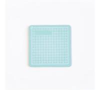Cutting Mat 1PC Colorful Mini Model Cutting Mat Engraving Pad Art Supplies Stationery 8 * 8cm for Tools(1PC Mint Green)