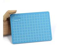 Cutting Mat 4 Color 15 * 11Double-Sided PVC A6 Cutting Mat Multipurpose Self Healing Mats for Paper(Blue)