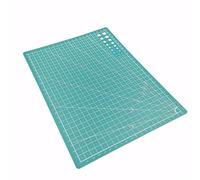 Cutting Mat A3 A4 A5 Cutting Mat Cultural and Educational Tool Double-Sided Pad Art Engraving Board for DIY Handmade Craft(Green,A4 Middle)