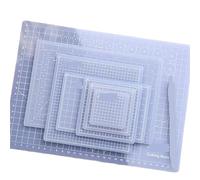 Cutting Mat A3/A4/A5 Cutting Mats Translucent PVC Grid Lines Self Healing Board Tool Fabric Leather Paper Craft DIY Tools Plate Pad(6X6CM)