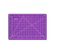 Cutting Mat A5 PVC Cutting Mat Self Healing Patchwork Tools Mats for DIY Leather Tool Pad Paper Mat for Cutting(A5 Purple)
