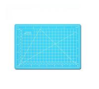 Cutting Mat A5 PVC Cutting Mat Self Healing Patchwork Tools Mats for DIY Leather Tool Pad Paper Mat for Cutting(A 5 Blue)