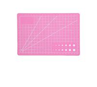 Cutting Mat A5 Self Healing Cutting Mat Double Sided Small Great for Scrapbooking Quilting Fabric Sewing Crafts Projects(A5 Pink)