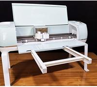 Cutting Mat Extender Support Compatible With Cricut Explore Air Series (Not for Maker3 and Maker) - White