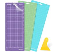 Cutting Mat for Cricut Joy, Pack of 3 4.5 x 12 Inch StandardGrip LightGrip Replacement Cutting Mat Variety Gluing Quilting Cutting Mats for Cricut Joy Accessories