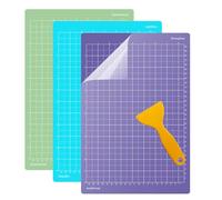 Cutting Mat for Cricuting, GIOVARA 3Pcs 8.5 * 12 Inch 21.6 cm x 30.5 cm Cricuting Mats, Cutting Mat for Cricuting Joy Xtra Cutting Machine Variety Grip Mat