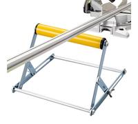 Cutting Material Support Frame - Stainless Steel 203x200mm | Foldable Adjustable Saw Machine Stand | Cutting Material Attachment for Farm Outdoor Labor Production Workstation Use