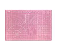 Cutting Mats A3 Self Healing Sewing Mat, 9inchx6inch Cutting, Board for Crafts Hobby Fabric Precision Scrapbooking Project(Pink)