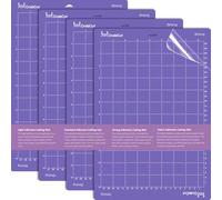 Cutting Mats for Cricut Joy Xtra: Variety Adhesive Sticky Replacement Cutting Mat for Cricut Joy Xtra Polka Dot Eye Protection Design (Purple - Strong)