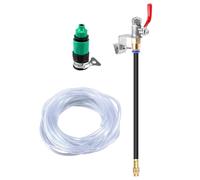 Cutting Misting System Spray Tool with 10M Water Nozzle Pipe Universal Joint for Cutting Machine Aluminum Water Sprayer Dust Remover(20cm)