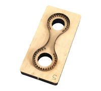 Cutting Mould for Leather Keychains | Precise Multipurpose - Stencil for Making Leather Keychains | for Working and Binding Women Mom Beginners Small Projects Wallets