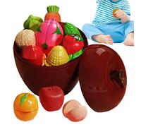 Cutting Play Food Educational Learning Fake Vegetables