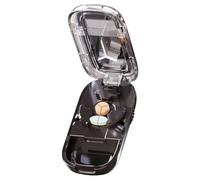 Cutting Precision Tablet Divider and Divider for Small Mini | Portable Medicine Organizer with Storage Subject | Travel for Seniors