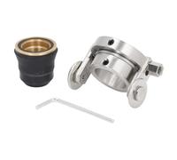 Cutting Roller Guide Wheel Spacer Set Stainless Steel S45 Cutting Torches Guide Wheel with Protective Shield Accessories for Factories Workshops