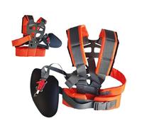 Cutting Strap- | Ergonomic - Shoulder Strap and Padded Belt | for Landscaping Owners Senior Lawn Maintenance Large Areas Commercial Maintenance Forestry Brushcutting