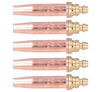 Cutting Tips 5 Pcs Split Isobaric Gas Welding Nozzles for Machine Consumables Suitable for Automobile Engineering Machinery (G03-6#)