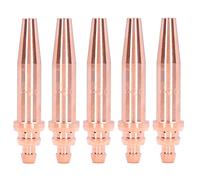 Cutting Tips Isobaric Gas Welding Consumables G02 5PCS Replacement Nozzle Copper Acetylene Torch