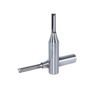 Cutting Tool - 5mm Cutting Diameter x 20mm Flute x 1/2" Shank TCT Double Flute Straight Router Bit for Woodworking, Compatible with Makita, Trend, Festool, Hikoki, Dewalt Routers
