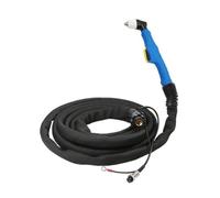 Cutting Torch P80 Torch Complete Assembly Cable Connector Leather Protected Hose Copper Conductor Flame Retardant for Steel Cutting Shop Repair, 8 Meters