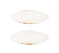 Cuttlebone - 2 Pieces Bird Beak Grinding Stone, 5.9-7.8 In Parakeet Beak Grinding Stone for Cockatiel Canary Parrot | Natural Cuttlefish Bone Reptile Teether Pet Supplies for Bird Cage