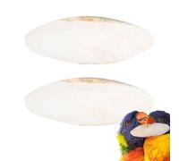 Cuttlebone for Birds 2 Pieces Bird Beak Grinding Stone