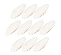 Cuttlefish Bone - 10pcs Set | Cuddle Bone Natural Bird Toy | Calcium Supplement Beak Conditioner For Parrots, Budgies, Canaries, Finches And Pet Birds Daily Nutrition And Chewing Fun