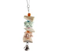 Cuttlefish Bone - Natural Bird Beak Grinding Stone | Snacks for Conure Cockatiels Chicken Indoor Outdoor Patio Courtyard Balconies Garden Yard
