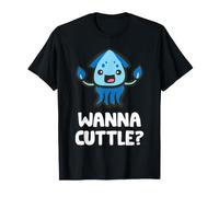Cuttlefish Wanna Cuttle? Cute Cuttlefish T-Shirt