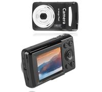 CUTULAMO Small Camera, 16MP Photography Camera for Travel for Home Use(black)