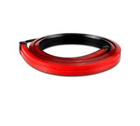 Cuuofireo Car Third Brake Light Car Third Brake Strip Light LED Rear Windshield Additional Stop Taillight 100cm Flash Hazard Warning Lamp 12V Tail(1set Red Light)