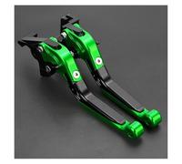 Cuuofireo Motorcycle Clutch Brake Lever for Kawasaki for Vulcan ZX6R 2000-2004 Motorcycle Adjustable Brake Clutch Levers Handlebar Grips(Z*X6R 2000-2004 11)