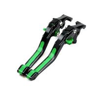 Cuuofireo Motorcycle Clutch Brake Lever for SYM GTS125 200 250 300 for JOYMAX 125i 200i 250i 300i Motorcycle CNC Adjustable 5D Brake Clutch Lever(Black Green)