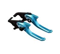 Cuuofireo Motorcycle Clutch Brake Lever for YZF R1 2004-2008 R6 2005-2016 CNC Parking Handle Clutch Brake Lever Motorcycle Accessories(Sky Blue)