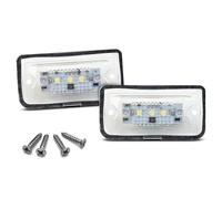 Cuuofireo Number Plate Light For Benz For C-Class W203 For CLK-Class W209 SL-Class R230 2Pcs White LED License Plate Light Number Lamp
