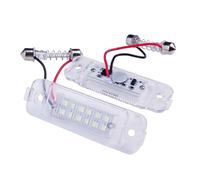 Cuuofireo Number Plate Light For Benz For M-Class ML W163 2001-2005 2x Error Free LED License Number Plate Light Lamps