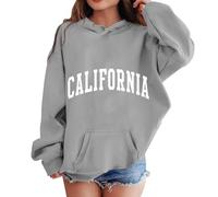 Cuwtheugwg Girls Boys Hoodie Los Angeles Kids Graphic Hoody Cute Pullovers Sweatshirt With Pocket For Girls' Hoodies Boys' Sweater 12-13 Years