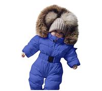 Cuwtheugwg Toddler Snow Suit Winter Snow Suit For Toddler Pink Floral Padded Hooded Coat Winter Fleece Rompers Baby Romper Animals Hooded Bodysuit Toddler Snowsuit 2-3 Years Warm Zipper Down Snowsuit