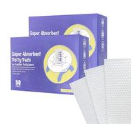 CUXFLS Disposable Potty Absorbent Pads for Kids Travel,Potty Refill Pouch for Toddler Toilets Portable Fast-Acting Absorbent Fit All Baby Travel Potty Bags - 100 Pads