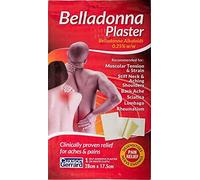 Cuxson & Gerrard, Belladonna 28 Medicated Plaster, 28cm x 7.5cm