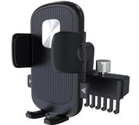 Cuxwill Tesla Phone Holder for Model Y & 3, Air Vent Cell Phone Holder for iPhone 14-12 Pro Plus & All Smartphones, Long Road Trip Accessory