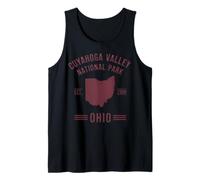 Cuyahoga Valley National Park Est. 2000 Ohio Tank Top