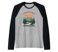 Cuyahoga Valley National Park Souvenir Ohio Cleveland Akron Raglan Baseball Tee