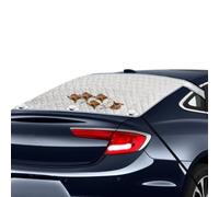Cuyoyoa Double-Layer Aluminum Foil Windshield Snow Shield for Frost Defense
